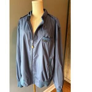 Members Only Jacket Zip up Blue 2X